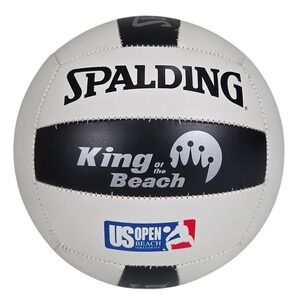 Spalding King of the Beach Leather Official USA Beach Volleyball US Open